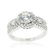 CZ Engagement Ring