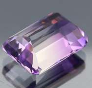 Beautiful 19.50ct top color created Ametrine