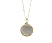 1940 Italian Coin Pendant Necklace