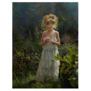 Young Florist by Romero, Vicente