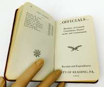 1912 & 1913 Reading, PA Annual Manuals of Council