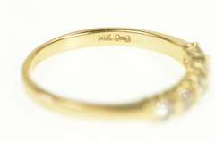 14K Yellow Gold 0.50 Ctw Classic Diamond Wedding Band Ring