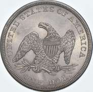 1861 Seated Liberty Dollar