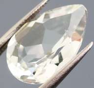 Glittering 5.90ct UNHEATED diamond white Topaz