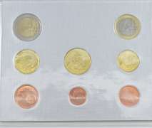 2003 Vatican City Pope Giovanni Paolo II 8 Coin Commemorative Set