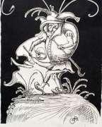 Very rare and collectable hand signed Salvador Dali