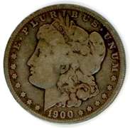 1900-S Morgan Silver Dollar