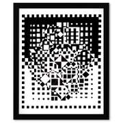 Croises (Diptych) Print by Vasarely (1908-1997)