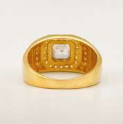 Flashy 14kt Solid Yellow Gold Men's Ring