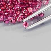 Amazing 3.01ct 200pc solitaire Garnet set