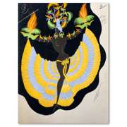 Exotique Original by Erte (1892-1990)