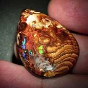 Huge! Electric flashing! 45.25ct high grade Boulder Opal