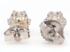 0.80ctw Round Diamond Solitaire Stud Earrings in 14K