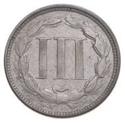 1867 Nickel Three-Cent Piece