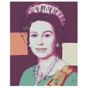 Queen Elizabeth II by Warhol, Andy