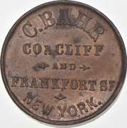 1863 Segars & Tobacco Civil War Token NY630 C
