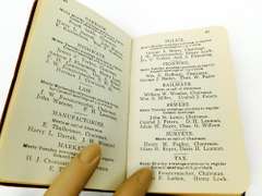 1912 & 1913 Reading, PA Annual Manuals of Council