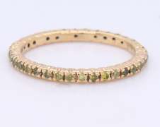 Fancy Yellow gold Yellow Diamond Band