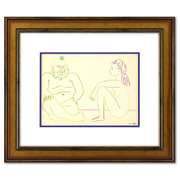 La Comedie Humaine 27.1.54.XIV by Picasso (1881-1973)