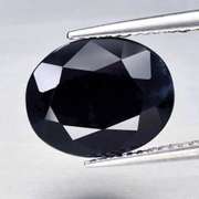 Gorgeous 5.78ct HEATED ONLY midnight blue Sapphire