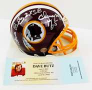 2012 Dave Butz Autographed Riddell Mini Helmet