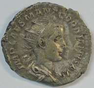 Original Gordian III Roman Silver Antoninianus, 238-244 AD