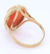 Handsome Yellow Gold Cameo Ring