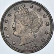 1906 Liberty V Nickel