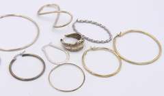 Vintage 925 Sterling Silver Group Lot of Mis Jewelry