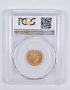 MS62 1913 $2.50 Indian Head Gold Quarter Eagle CAC PCGS