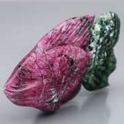 Giant! 96.13ct Ruby in Zoisite carving