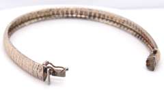 Vintage Italian 925 Sterling Silver Fancy Link Bracelet