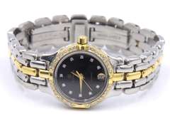 Cyme Quartz Two Tone Diamond Watch