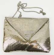 Vintage Whiting & Davis Metal Shoulder Bag