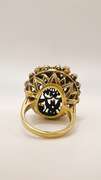 Vintage 14kt Yellow Gold & Opal Cocktail Ring