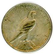 1924 Peace Silver Dollar