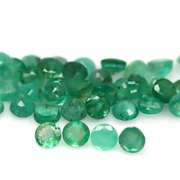 Large 7.36ct 43 piece Zambian Emerald parcel
