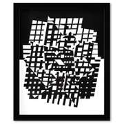 Croises (Diptych) Print by Vasarely (1908-1997)