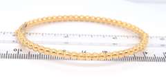 Van Cleef Perlee Pearls of Gold Bracelet in 18kt Yellow Gold