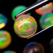 Beautiful 3.62ct unheated Ethiopian jelly opal set