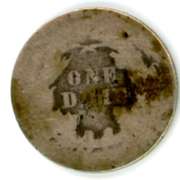 1876 Liberty Seated Dime