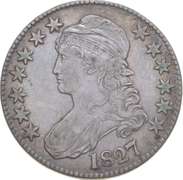 1827 Capped Bust Half Dollar - O-131