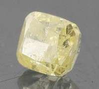 Beautiful .23ct cushion cut yellow Diamond