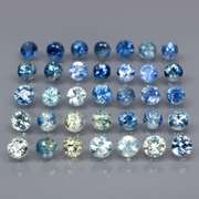 Heated only! 4.20ct diamond cut Australian Sapphire set