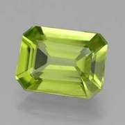 3X5MM OCTAGON PERIDOT