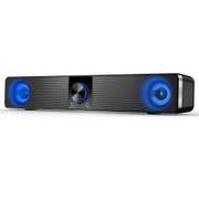 10W Wired Computer Speakers Soundbar with 3 Light Mode