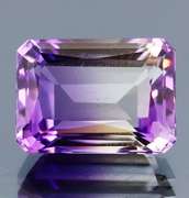 Beautiful 20.29ct top color created Ametrine