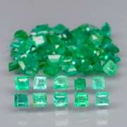 Collectors 2.21ct real Colombian Emerald set