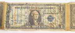 WWII Short Snorter - China, Japan, United States - 5 Total Notes