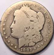 1882-CC Morgan Silver Dollar Circulated